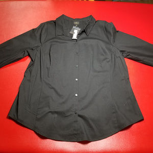 NWT Worthington Woman sz 1X button down shirt